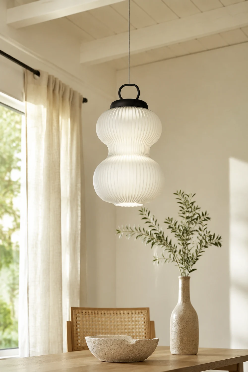 Artistic Gourd Pendant Light - Lumpaz
