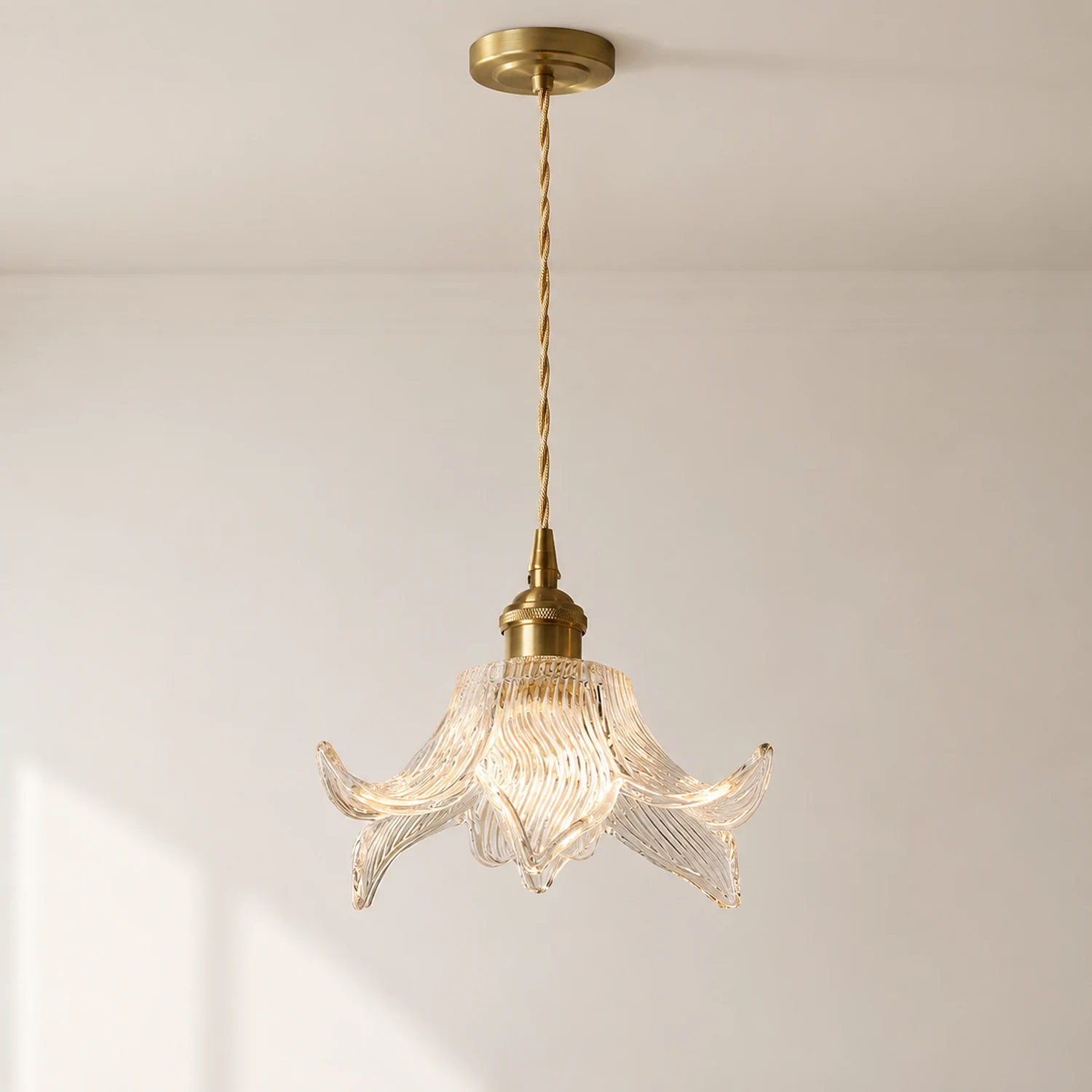 Transparent Crystal Pendant Light - Lumpaz