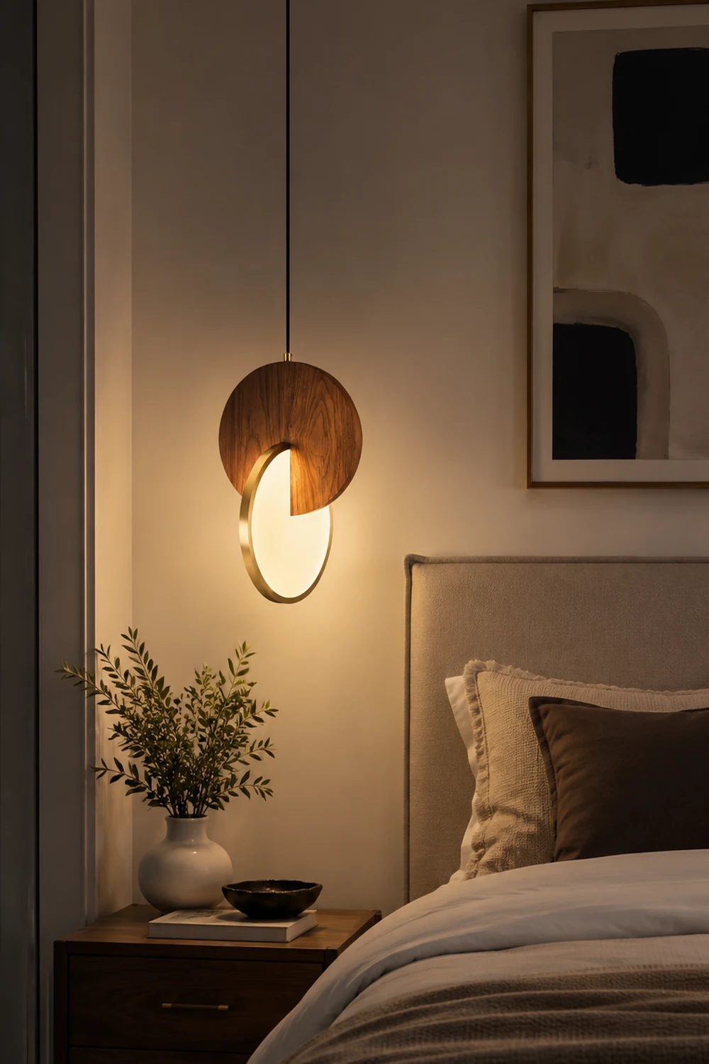 Double Disk Pendant Lamp - Lumpaz