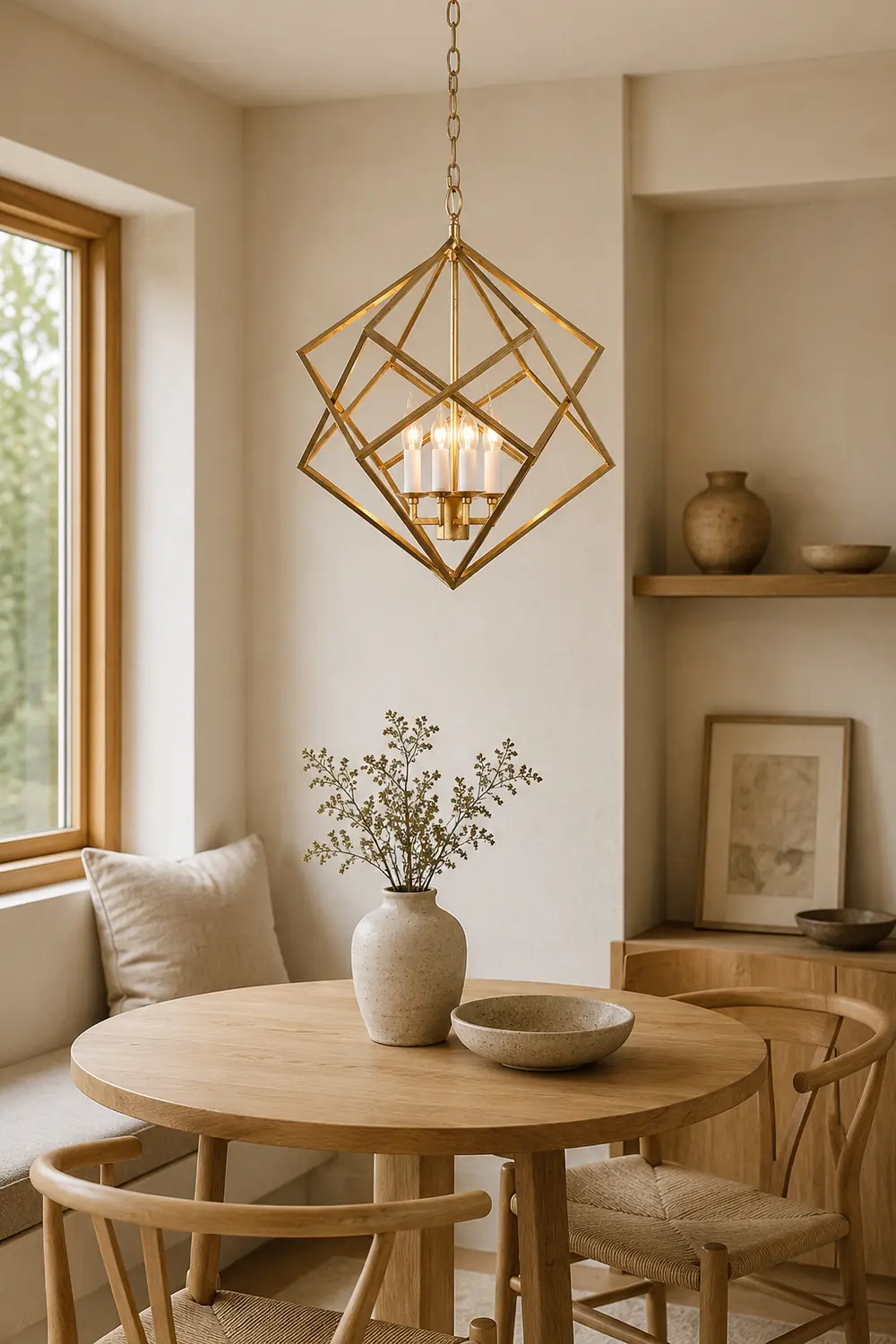 Voss Geometric Pendant Light - Lumpaz