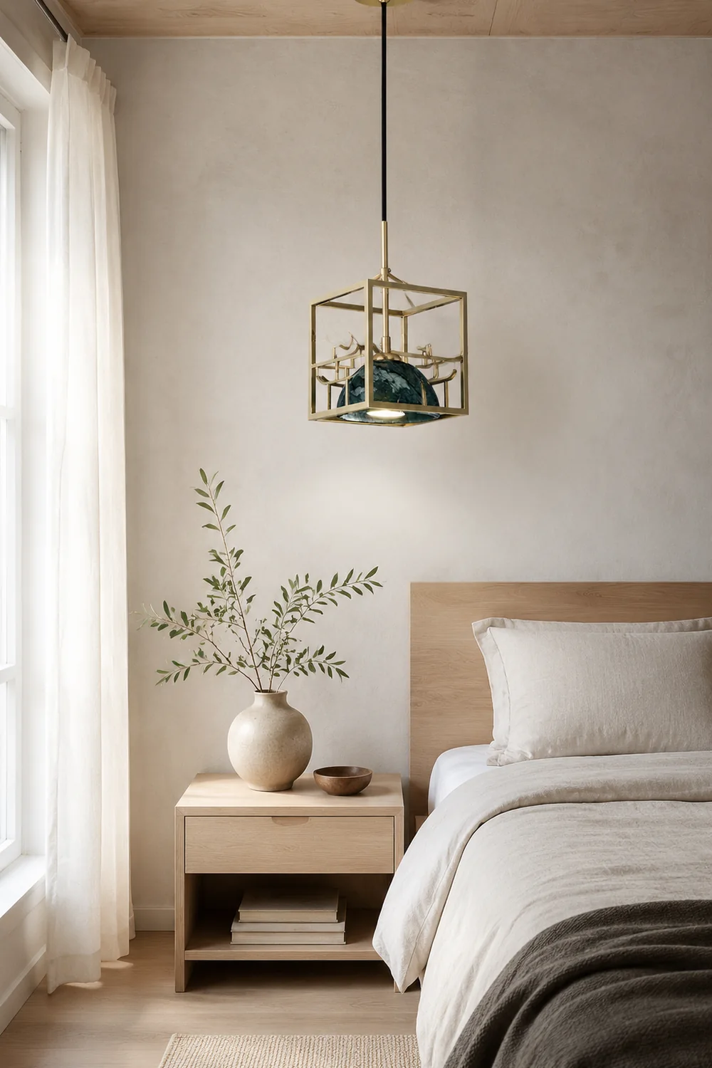 Lantern Square Pendant Lamp - Lumpaz