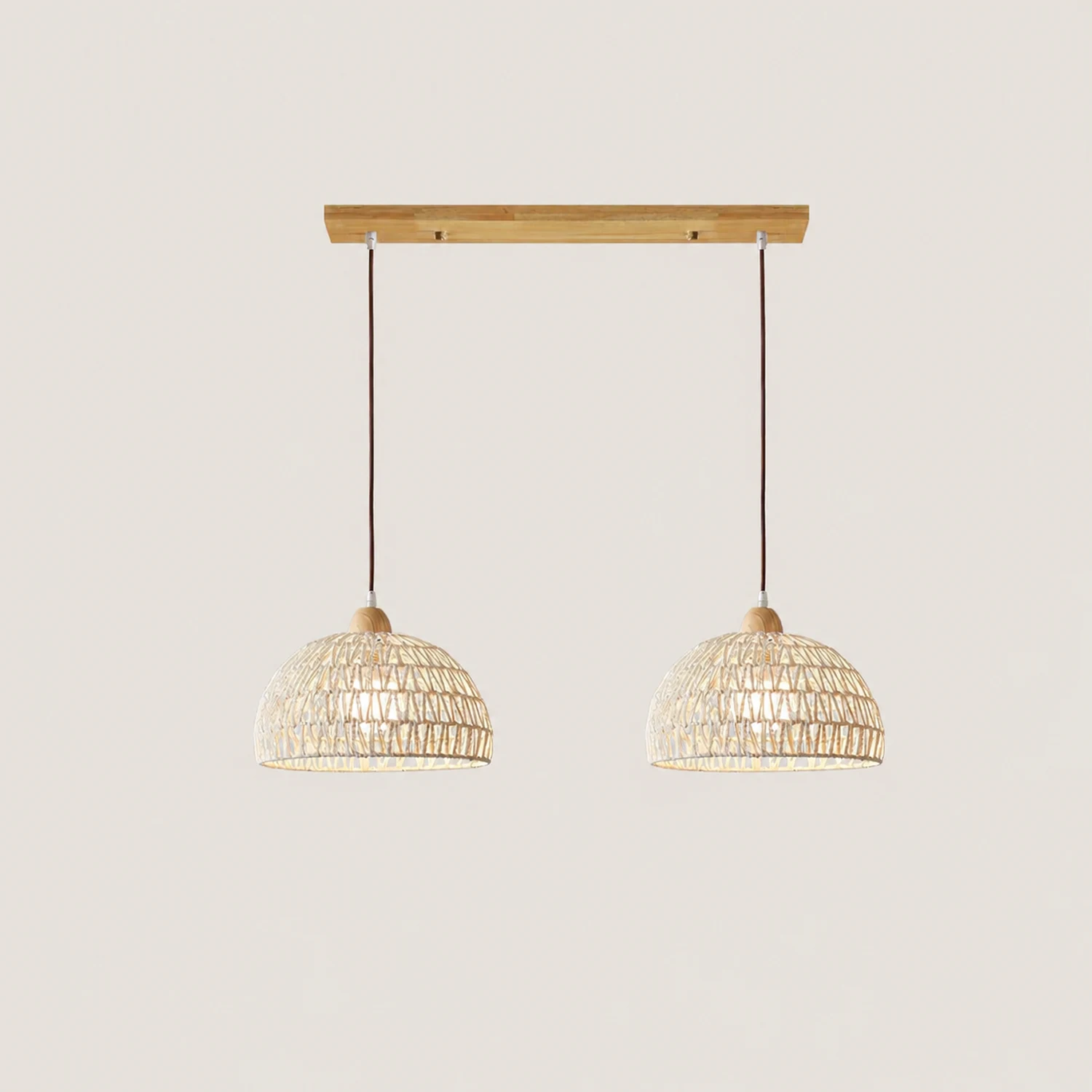 Rattan Arch Pendant Lamp - Lumpaz