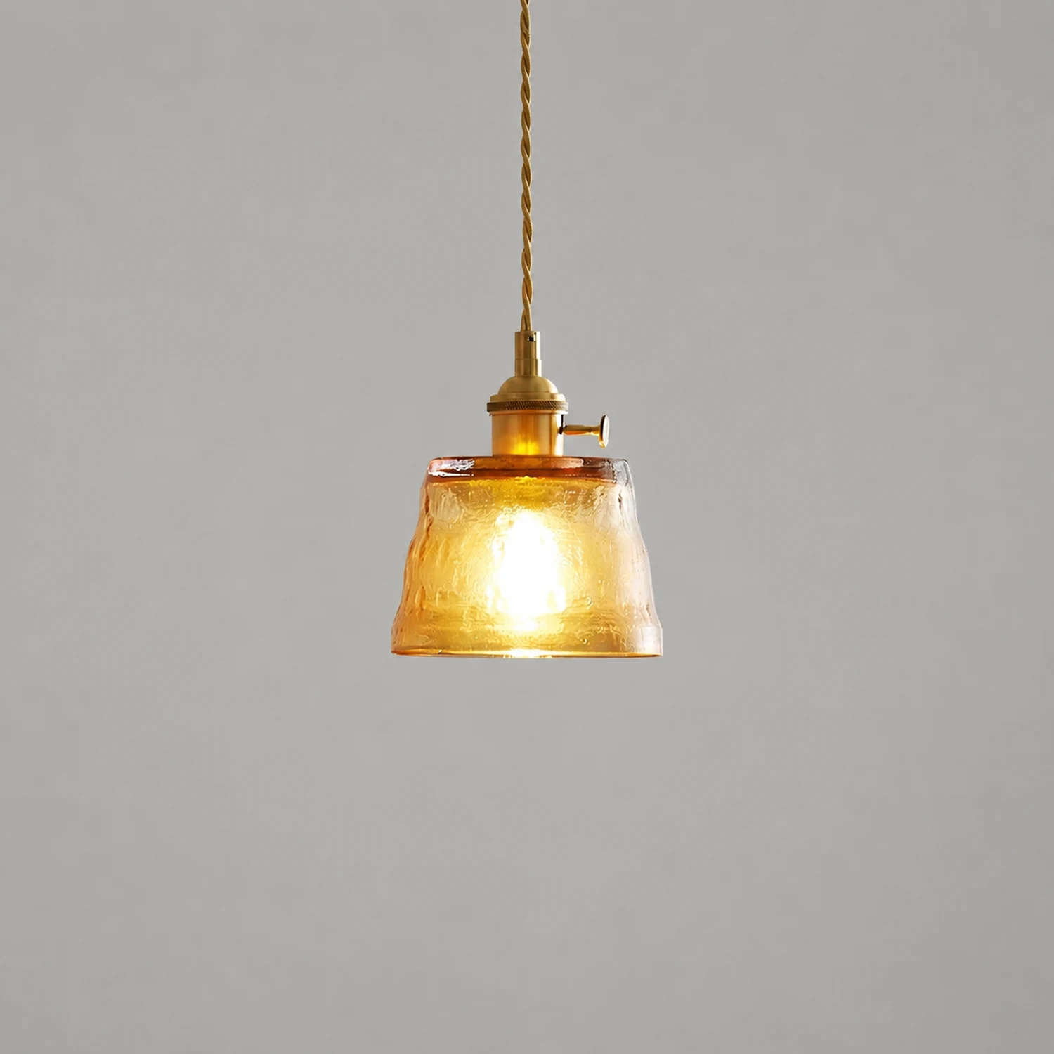 Glass Cup Pendant Lamp - Lumpaz