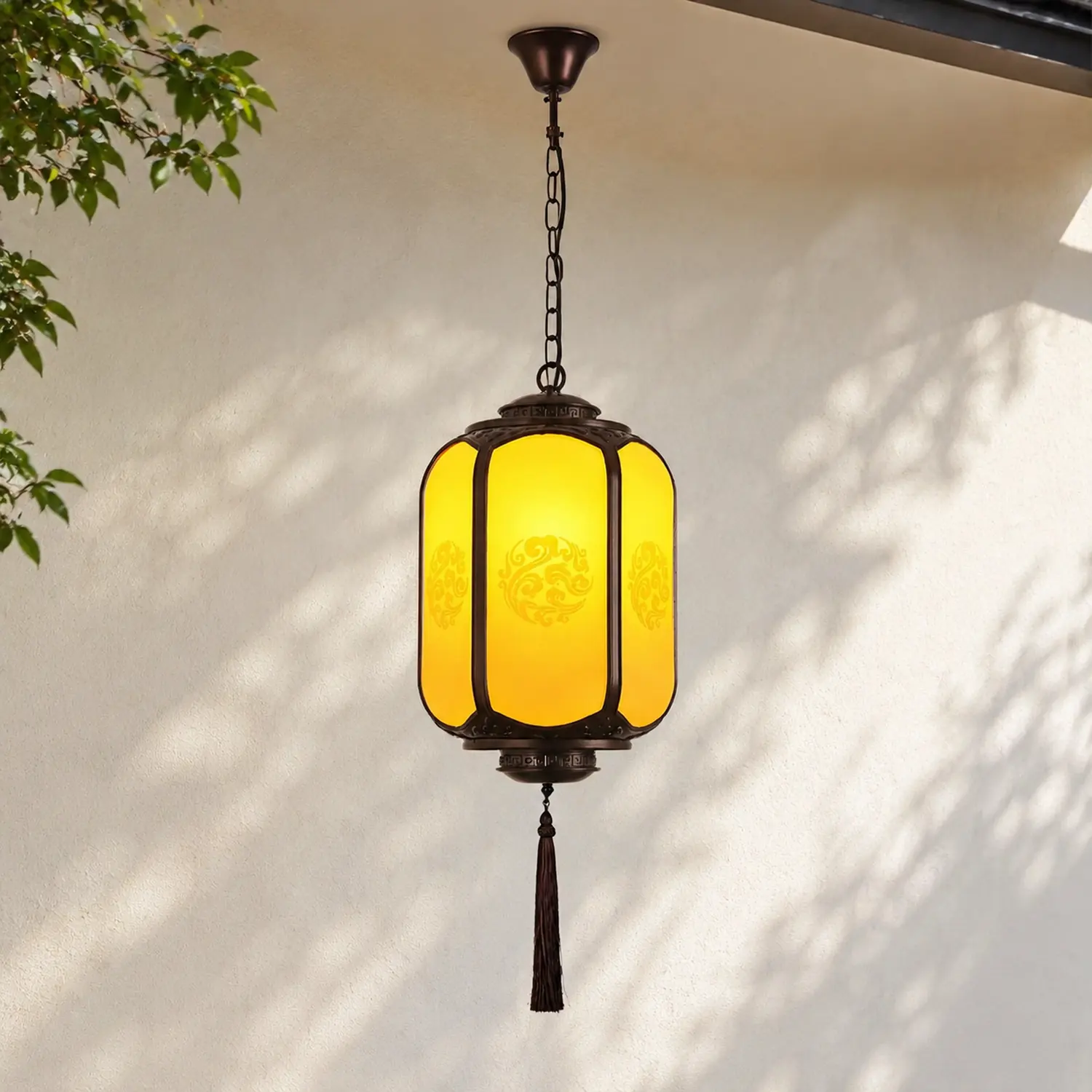 Antique Lantern Pendant Light - Lumpaz