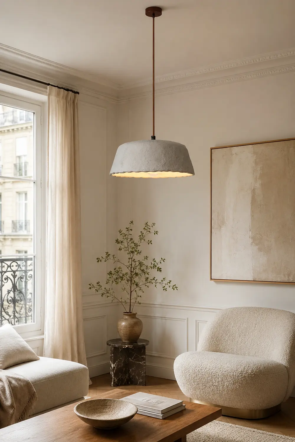 Bowlful Ceramic Pendant Lamp - Lumpaz