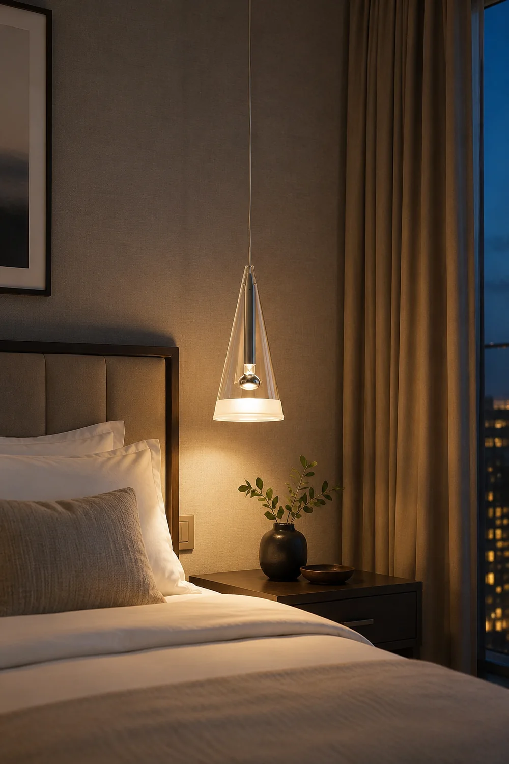 Tuileries Glass Pendant Light - Lumpaz