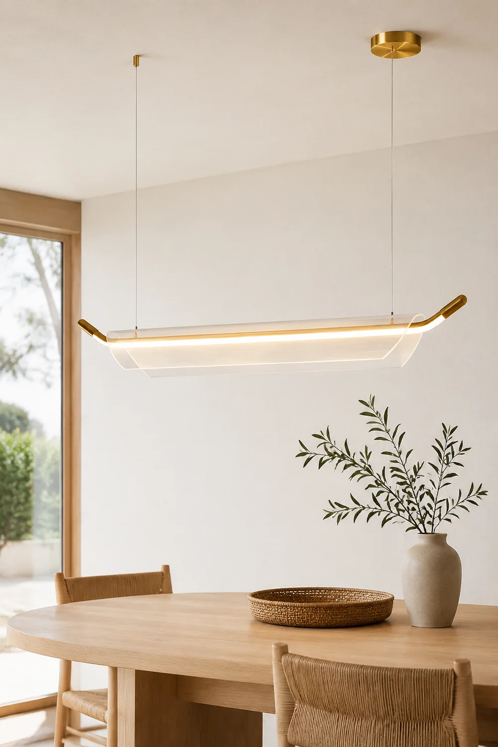One Word Acrylic Pendant Light - Lumpaz
