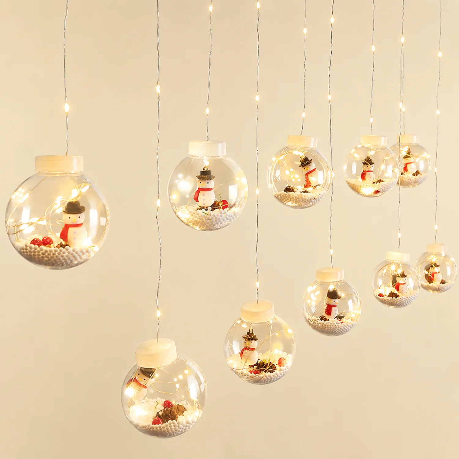 Christmas Ball String Lights - Lumpaz