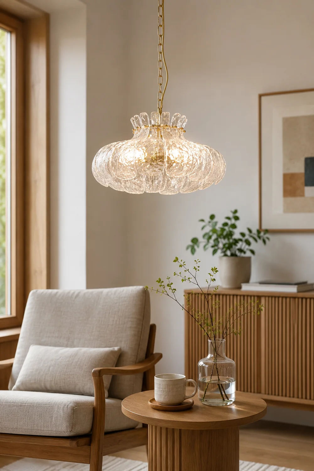 Petal Ice Pendant Light - Lumpaz