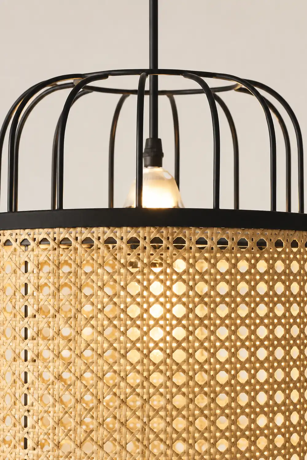 Rattan Aru Pendant Lamp - Lumpaz