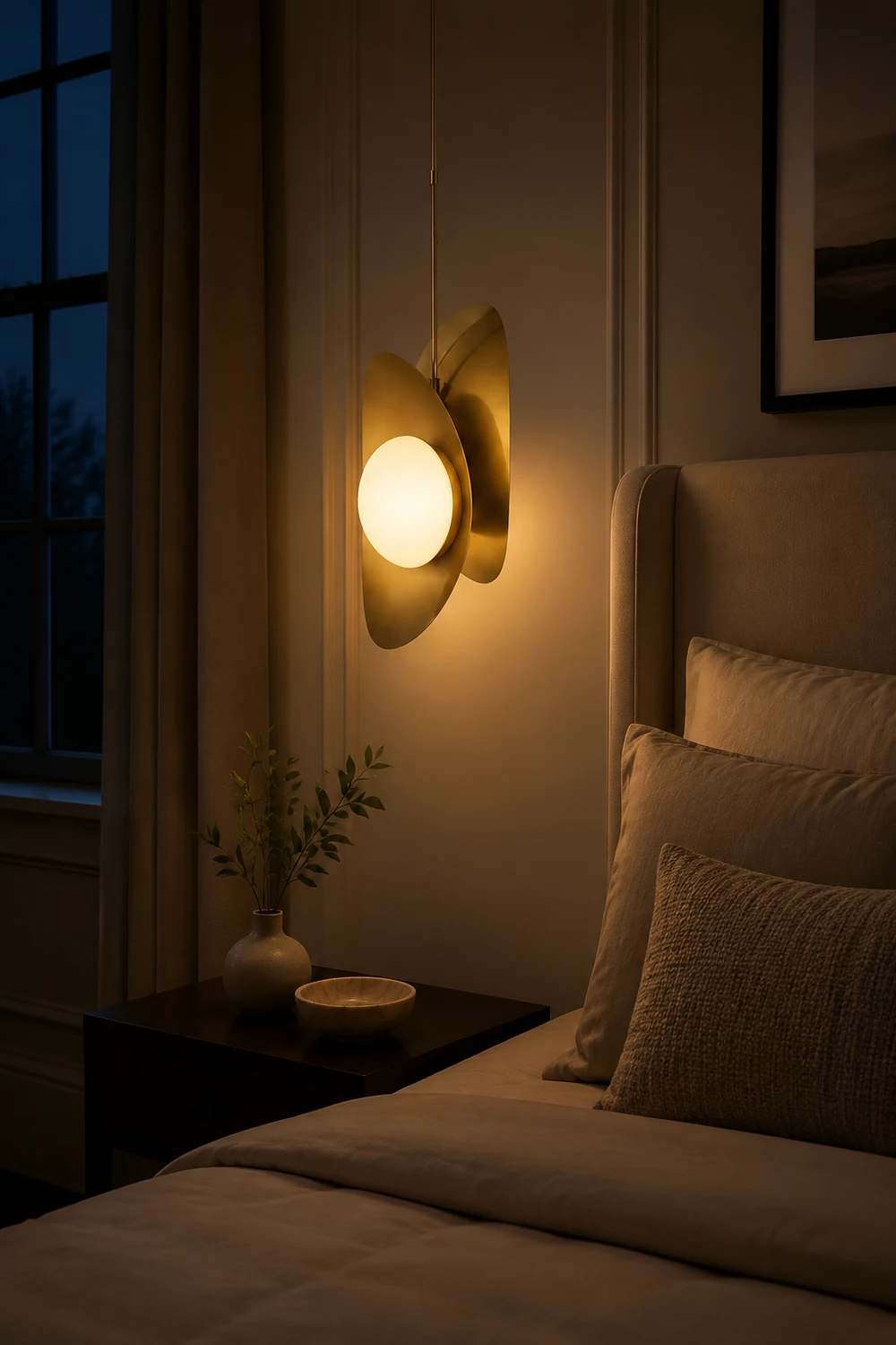 Golden Petal Pendant Lamp - Lumpaz