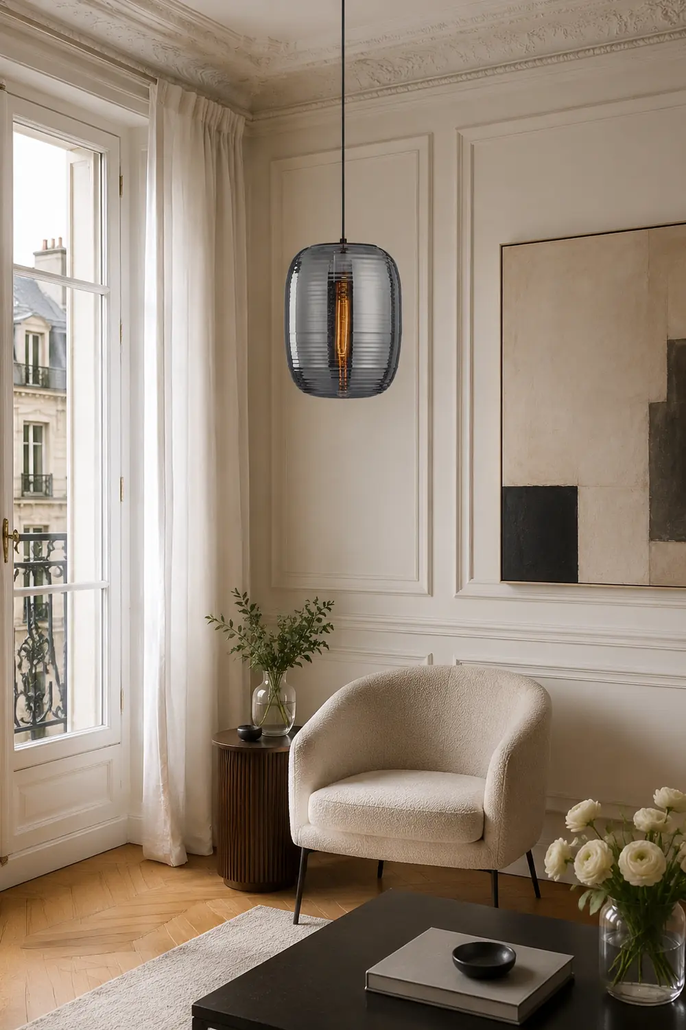 Joselina Glass Pendant Light - Lumpaz
