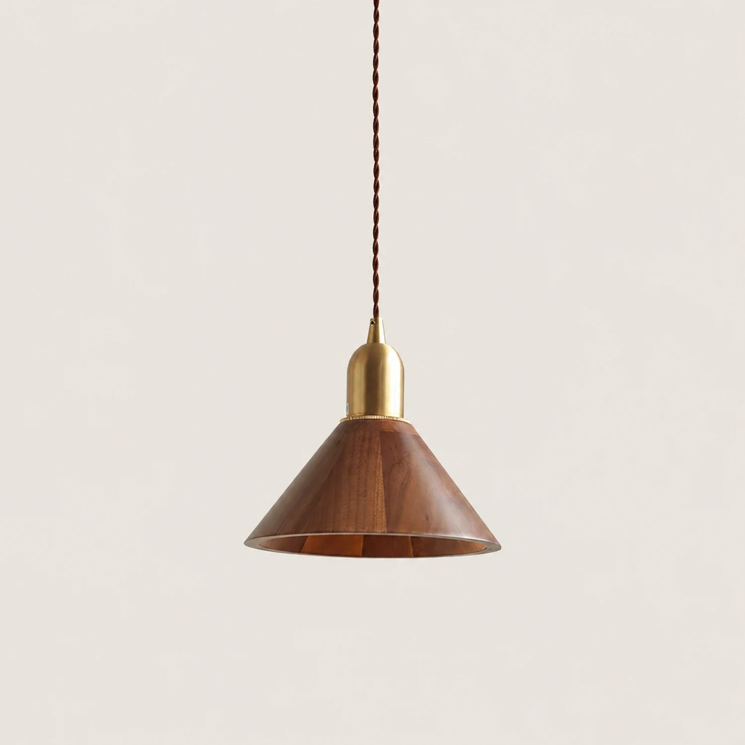 Lyfa Walnut Pendant Light - Lumpaz