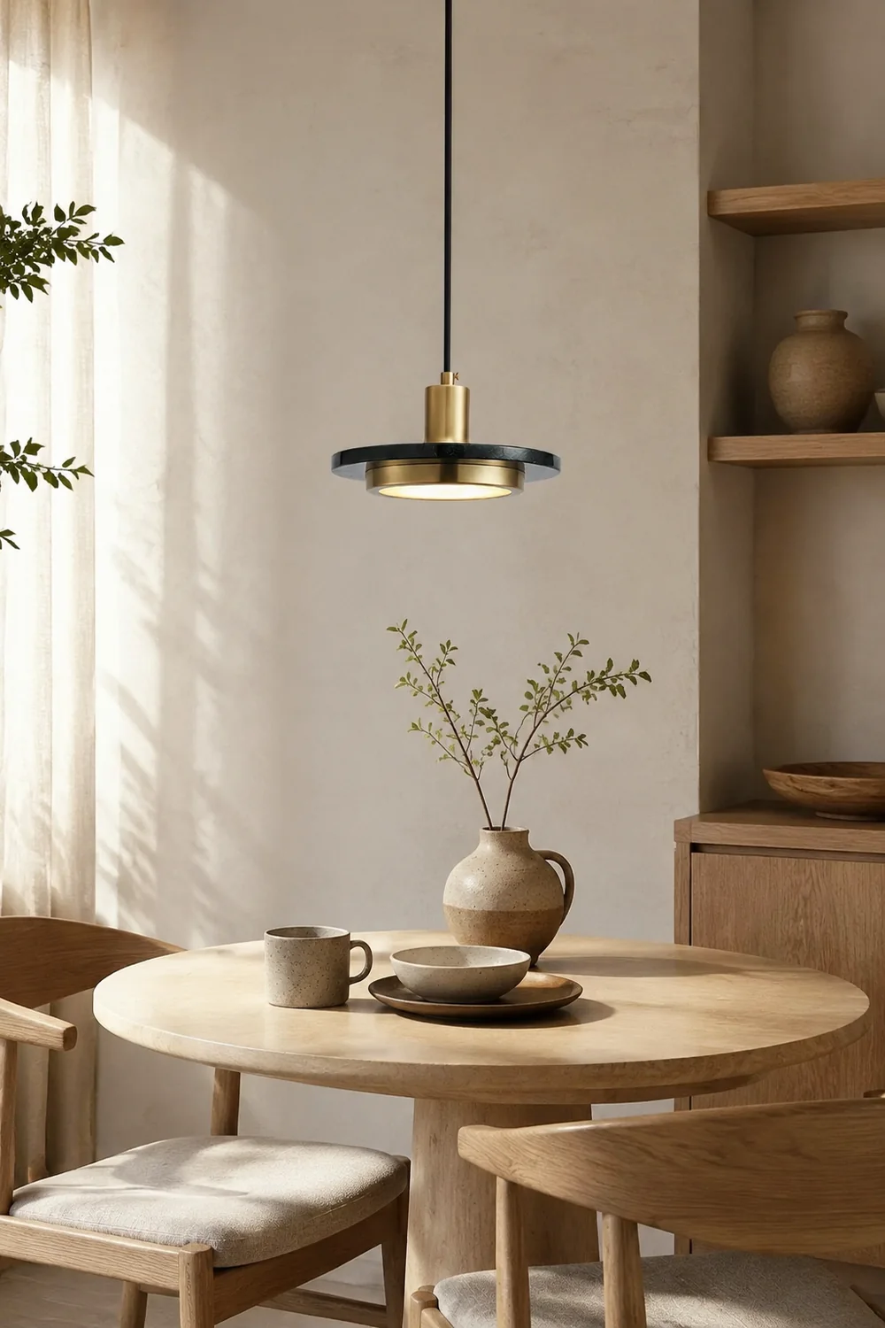 Double Circle Pendant Light - Lumpaz