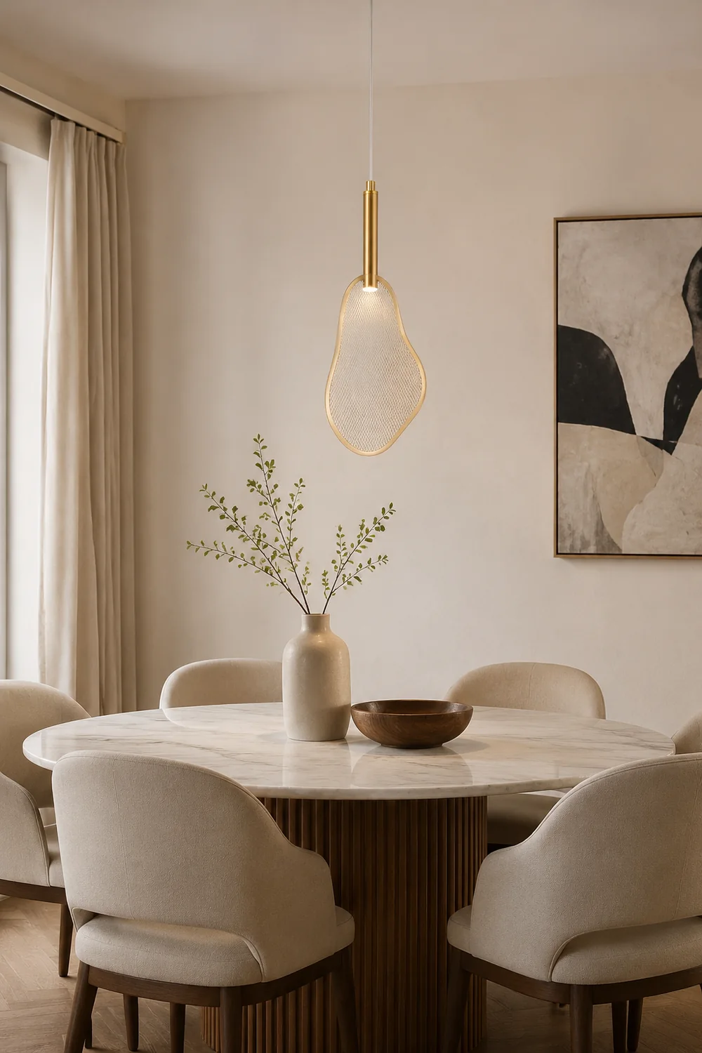 Fan Shape Pendant Light - Lumpaz