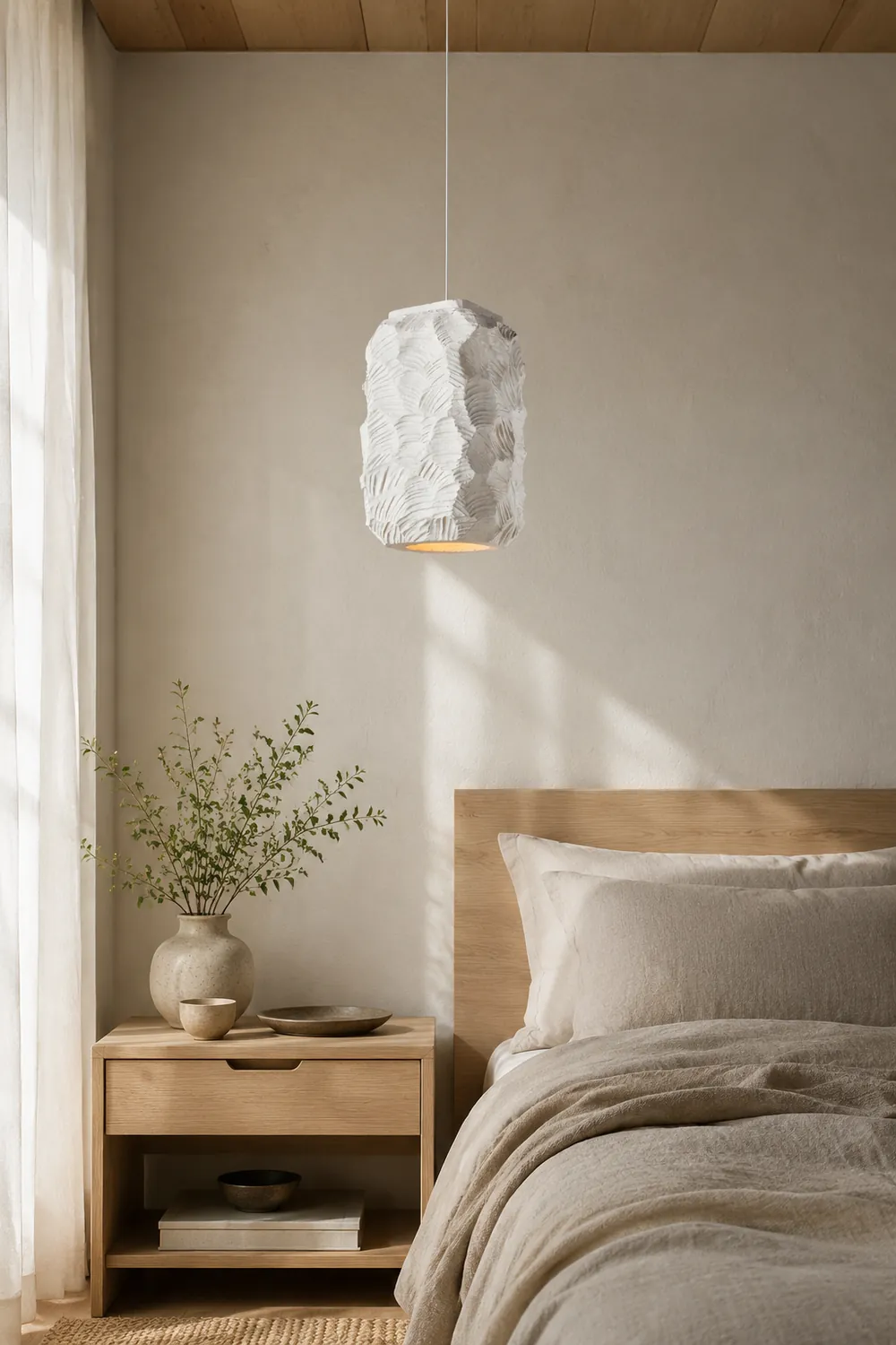 Resin Geometry Pendant Lamp - Lumpaz