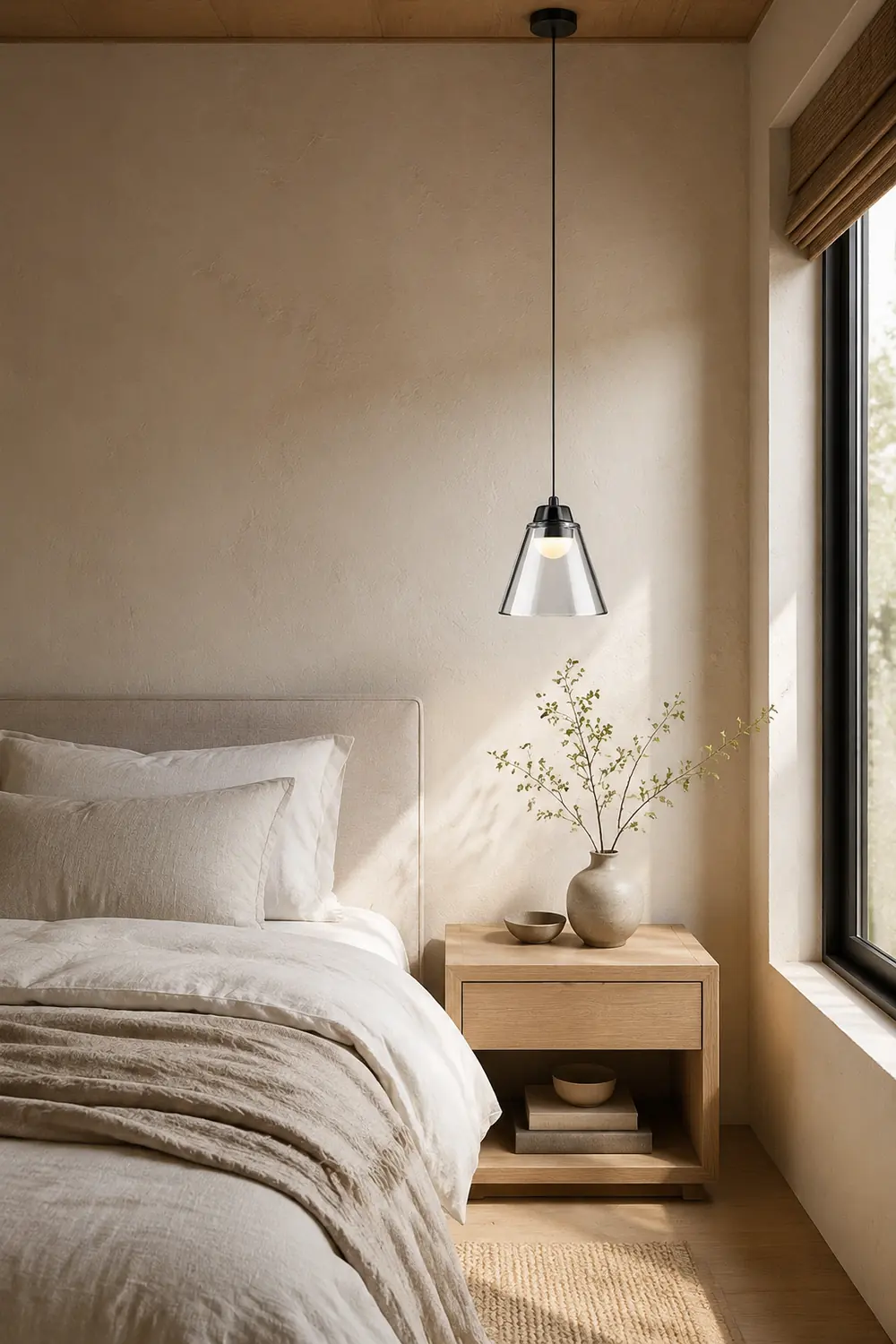 Sculptural Glass Pendant Lamp - Lumpaz