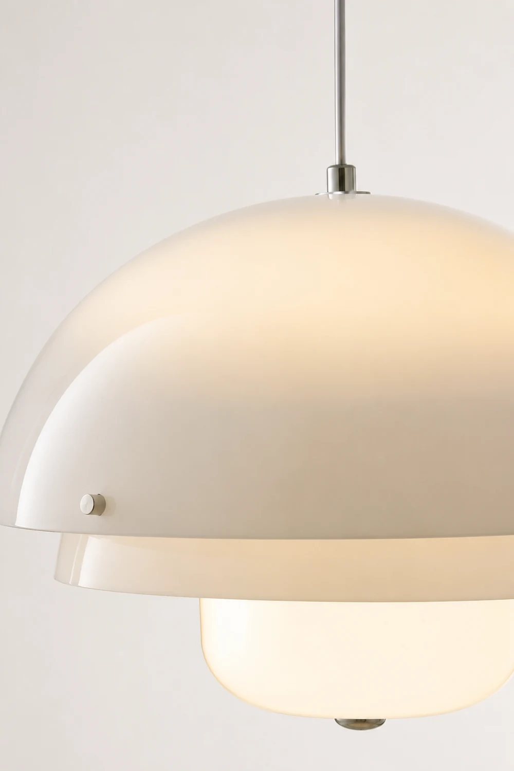 Milk White Layer Pendant Lamp - Lumpaz