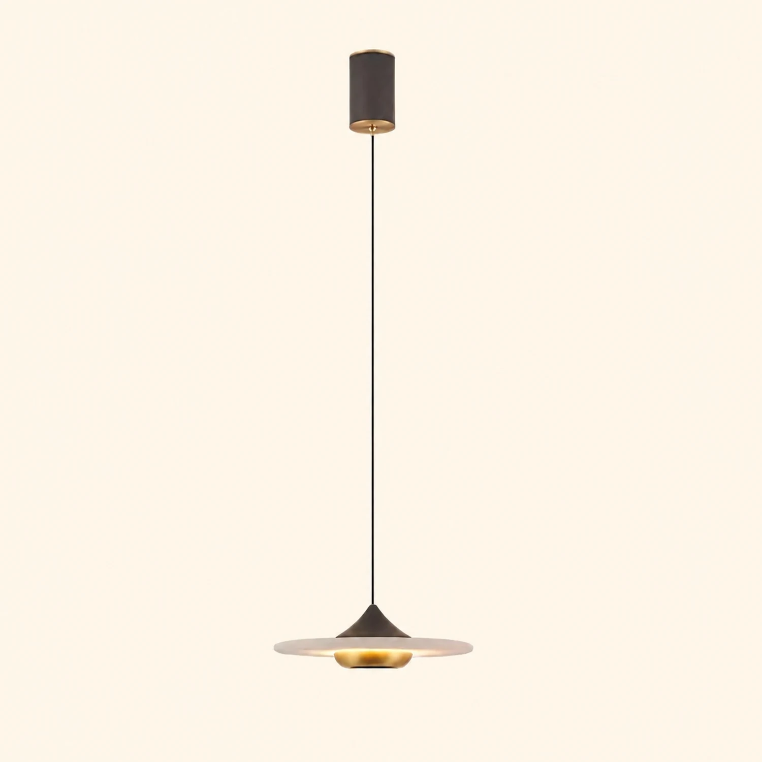 Flying Saucer Marble Pendant Lamp - Lumpaz