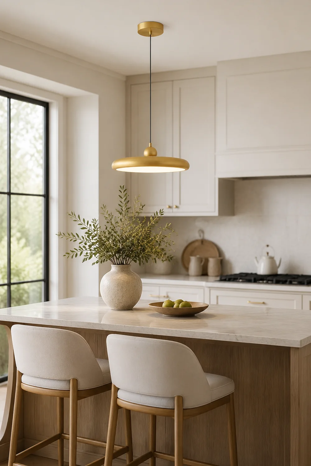 Thin Disc Pendant Lamp - Lumpaz