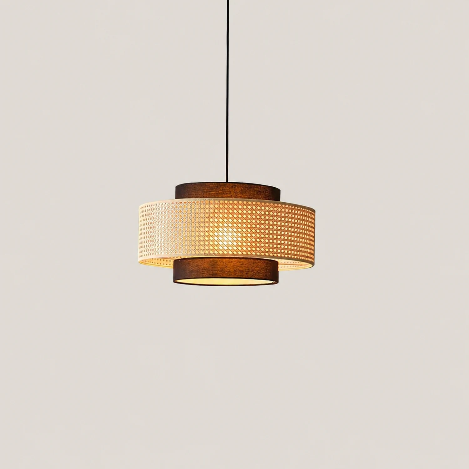Drum Shade Pendant Light - Lumpaz