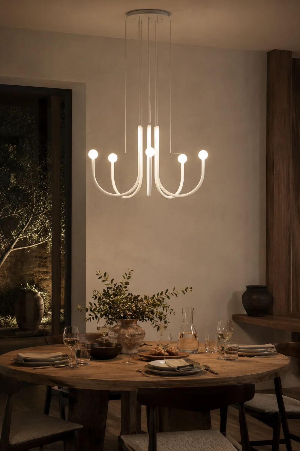 Chord Point Pendant Light - Lumpaz