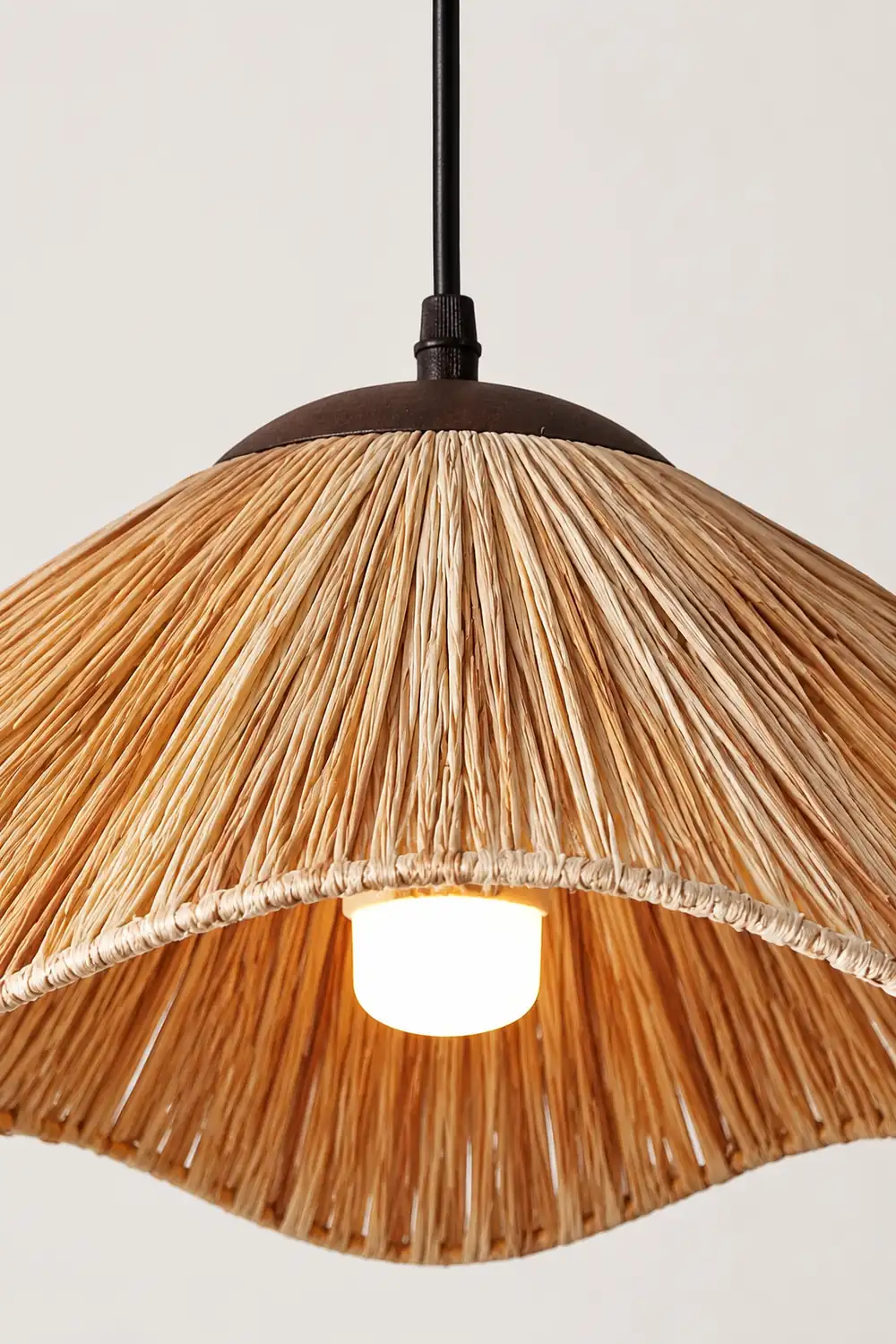 Straw Weaving Pendant Lamp - Lumpaz
