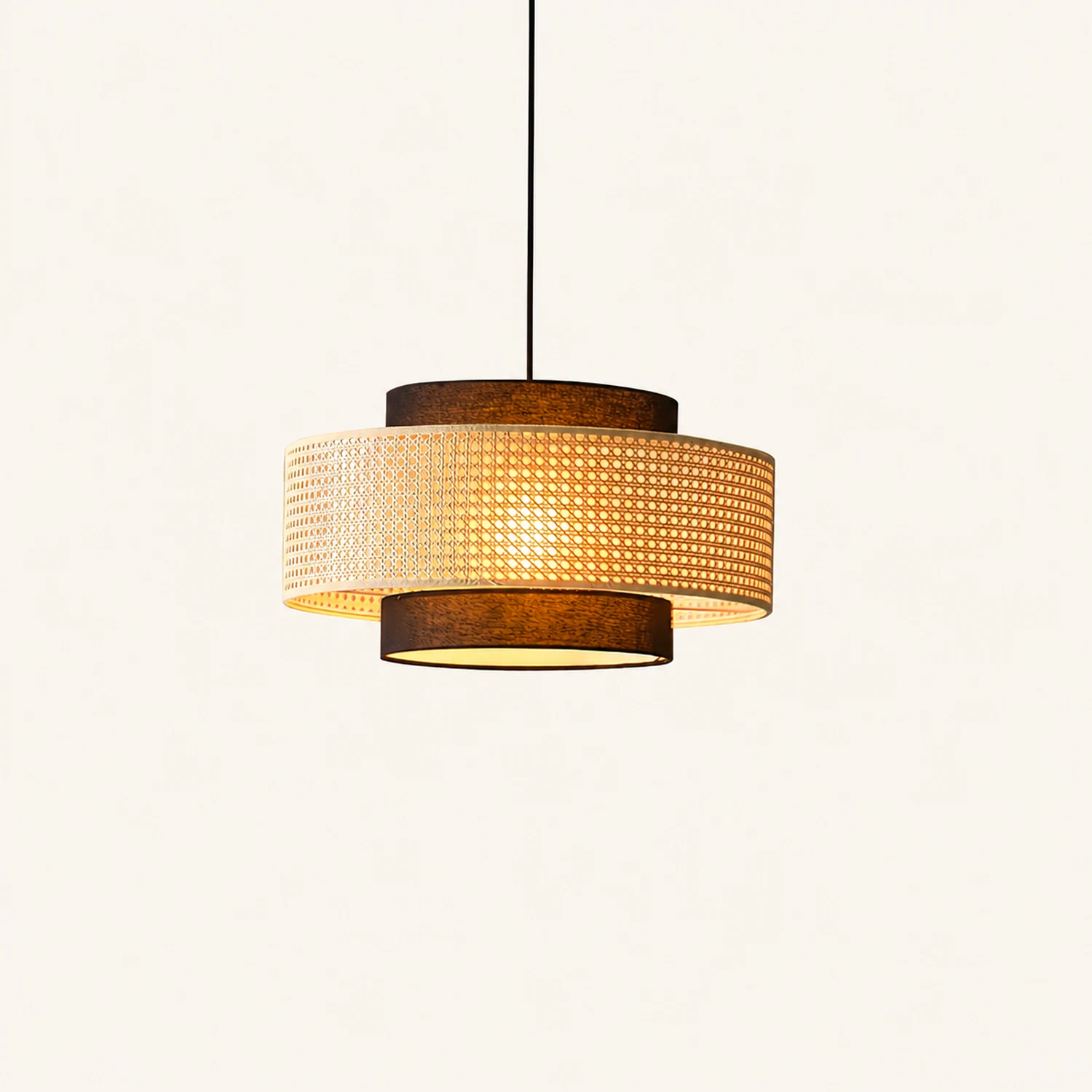 Drum Shade Pendant Light - Lumpaz