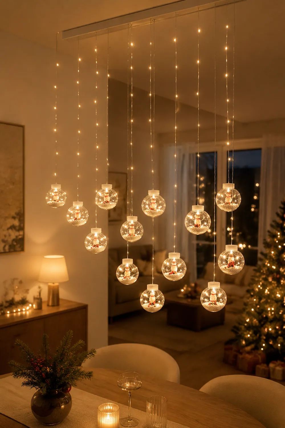 Christmas Ball String Lights - Lumpaz