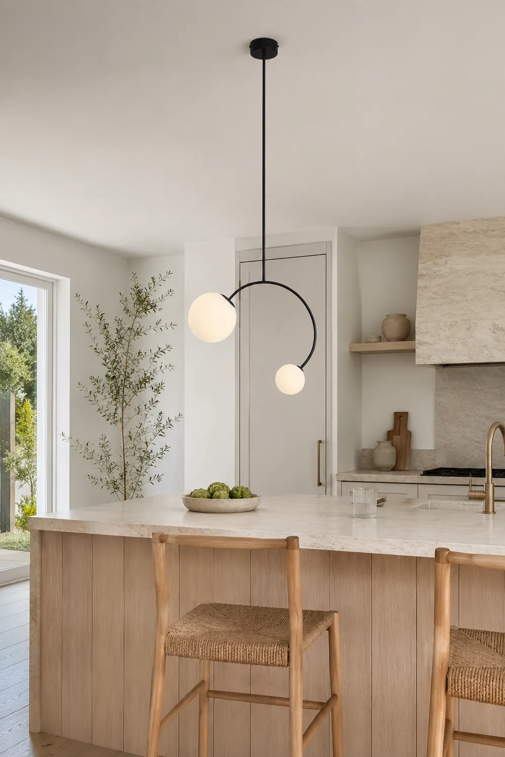 Balance Glass Pendant Lamp - Lumpaz