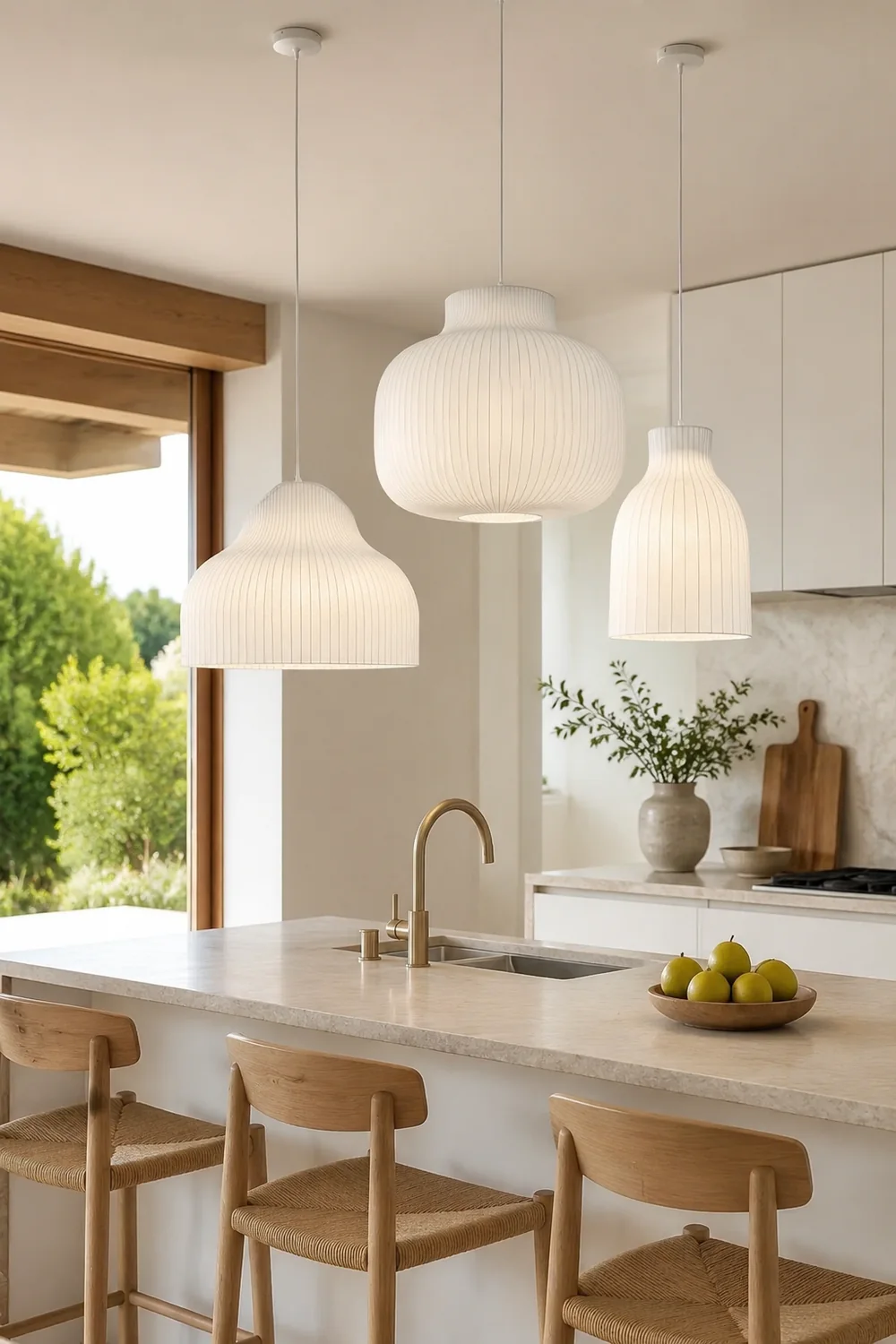 Serica Trio Silk Pendant Collection - Lumpaz
