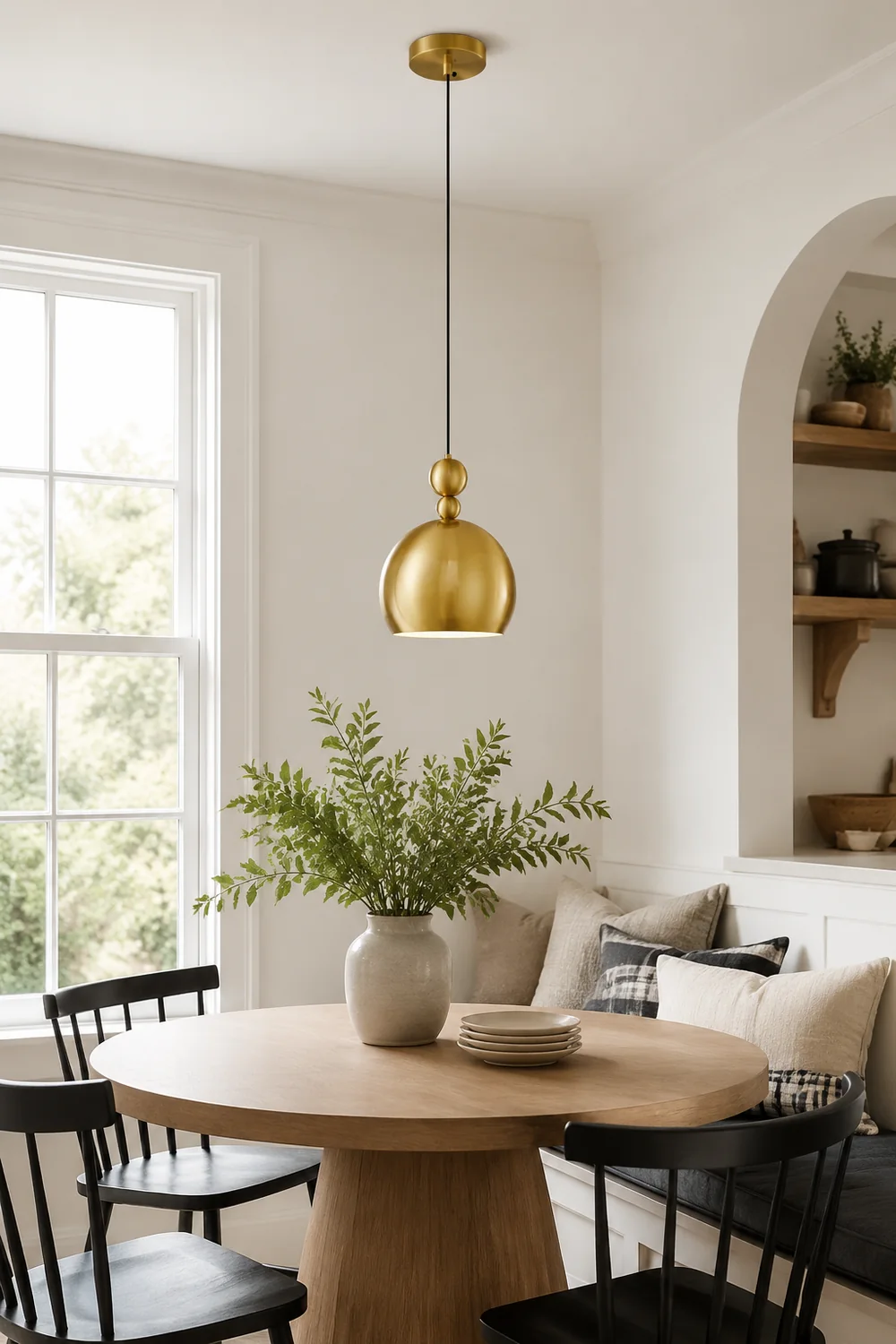 Palla Brass Pendant Lamp - Lumpaz