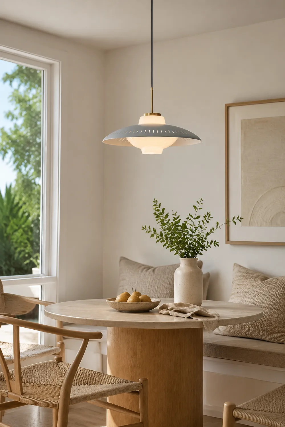 Opal Shade Pendant Lamp - Lumpaz