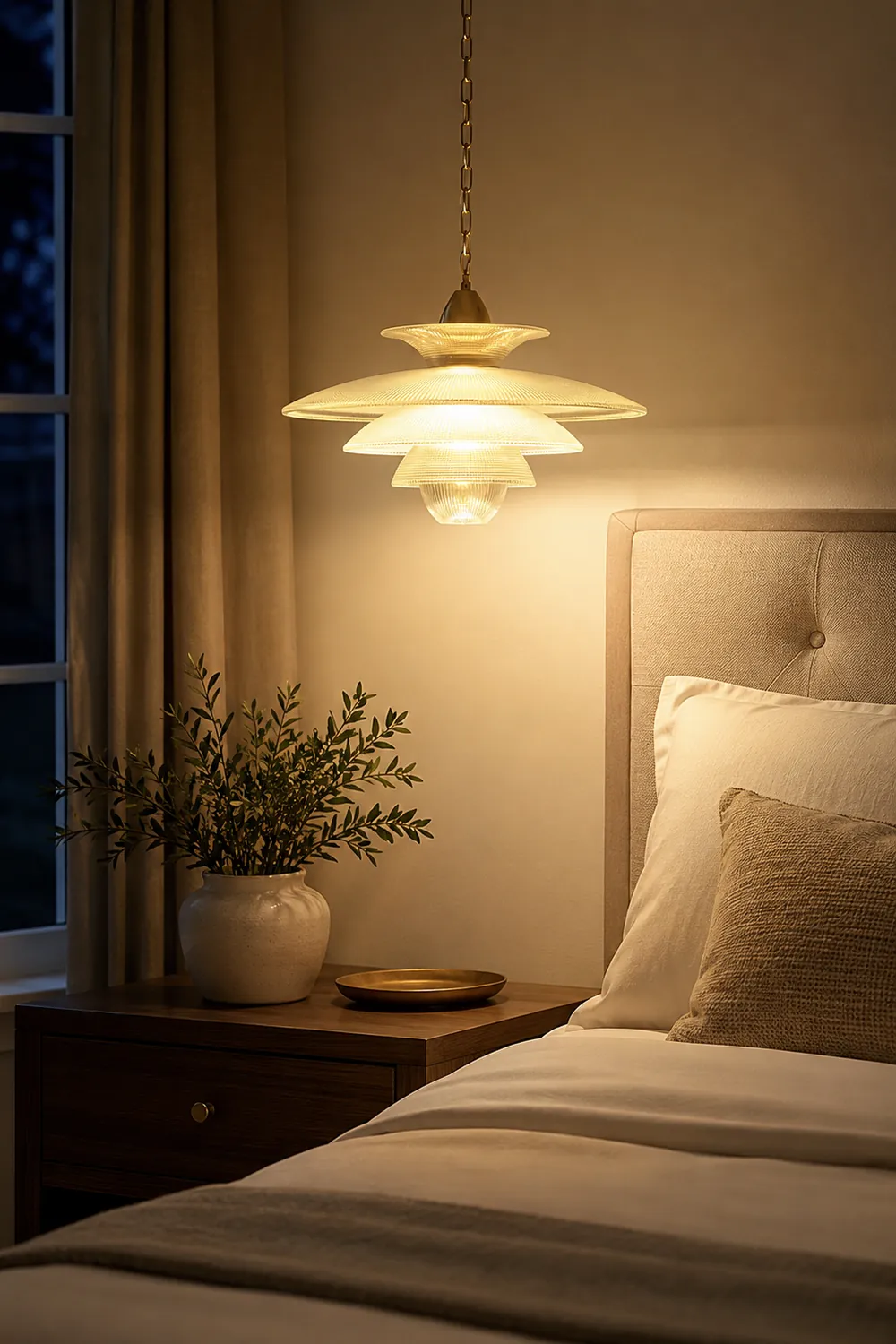 Grid Glass Pendant Light - Lumpaz