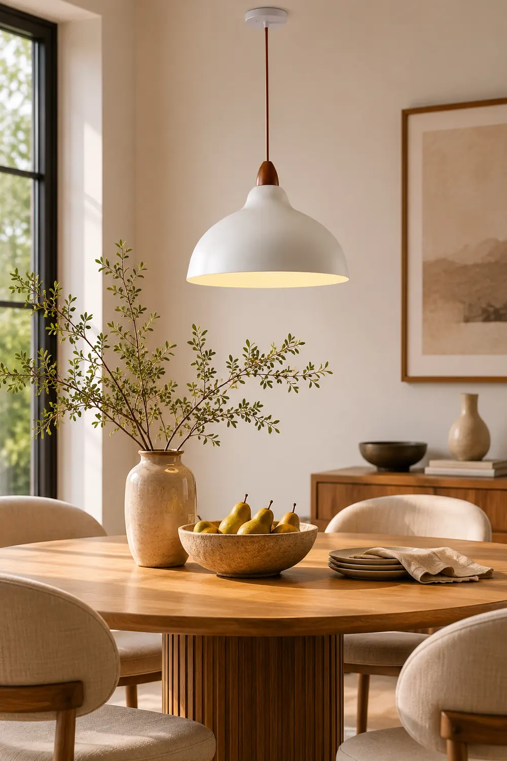 Natural Rustic Pendant Lamp - Lumpaz