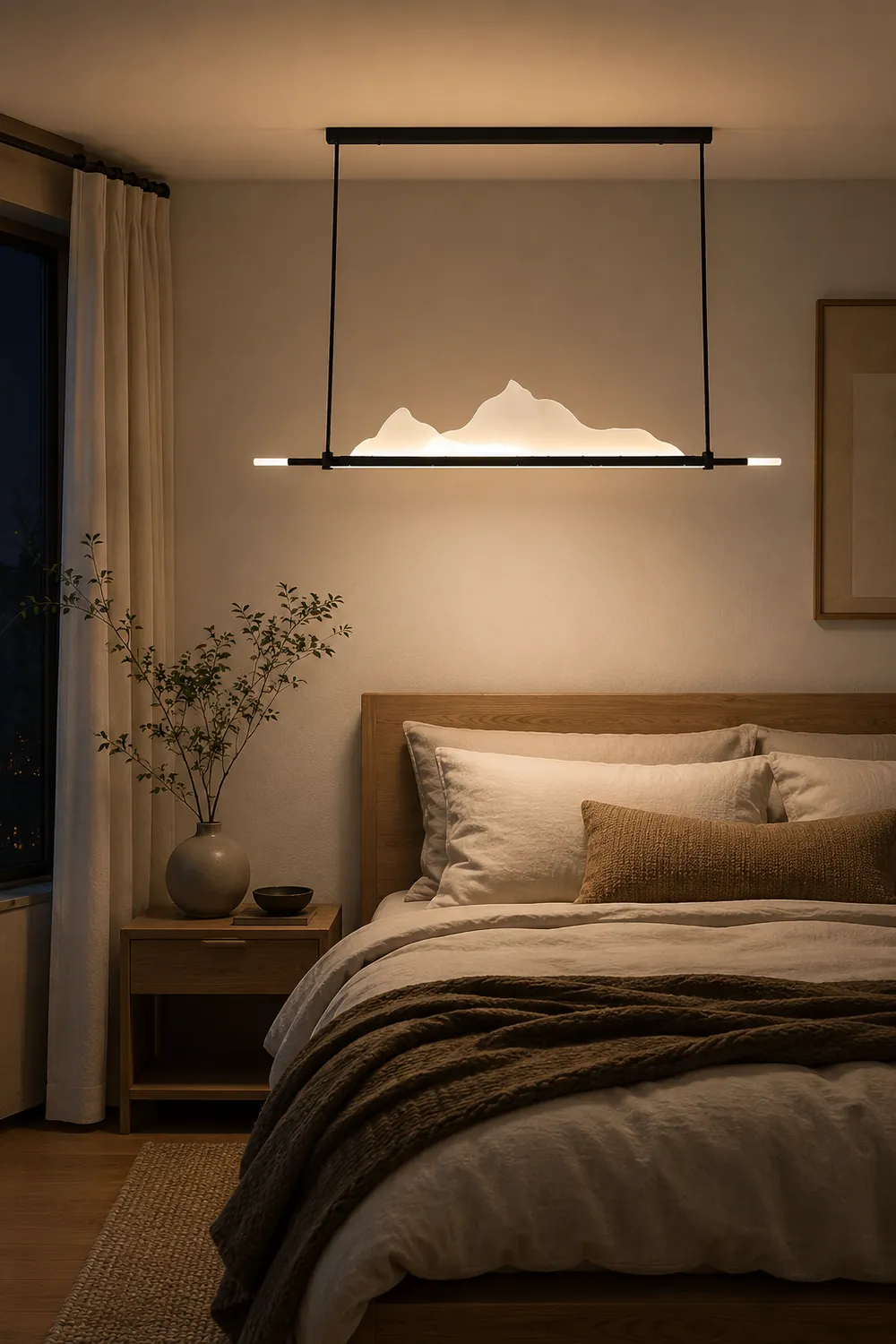 Leah Mountains Pendant Light - Lumpaz