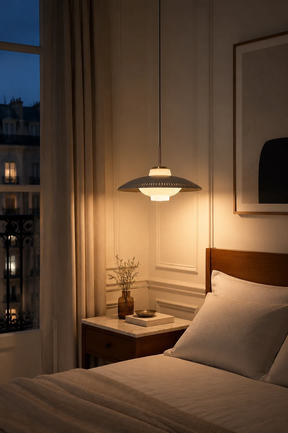 Opal Shade Pendant Lamp - Lumpaz