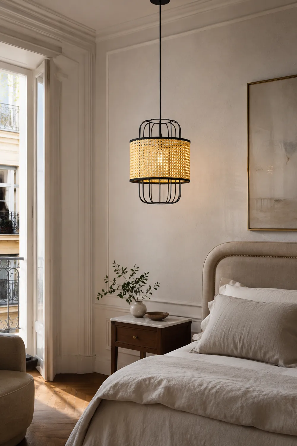 Rattan Aru Pendant Lamp - Lumpaz