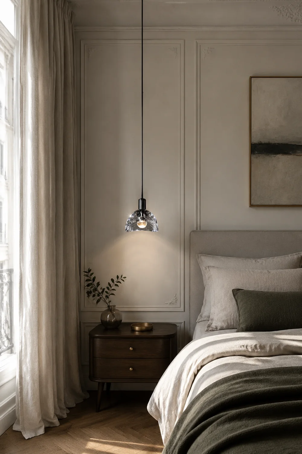 Latham Glass Pendant Lamp - Lumpaz