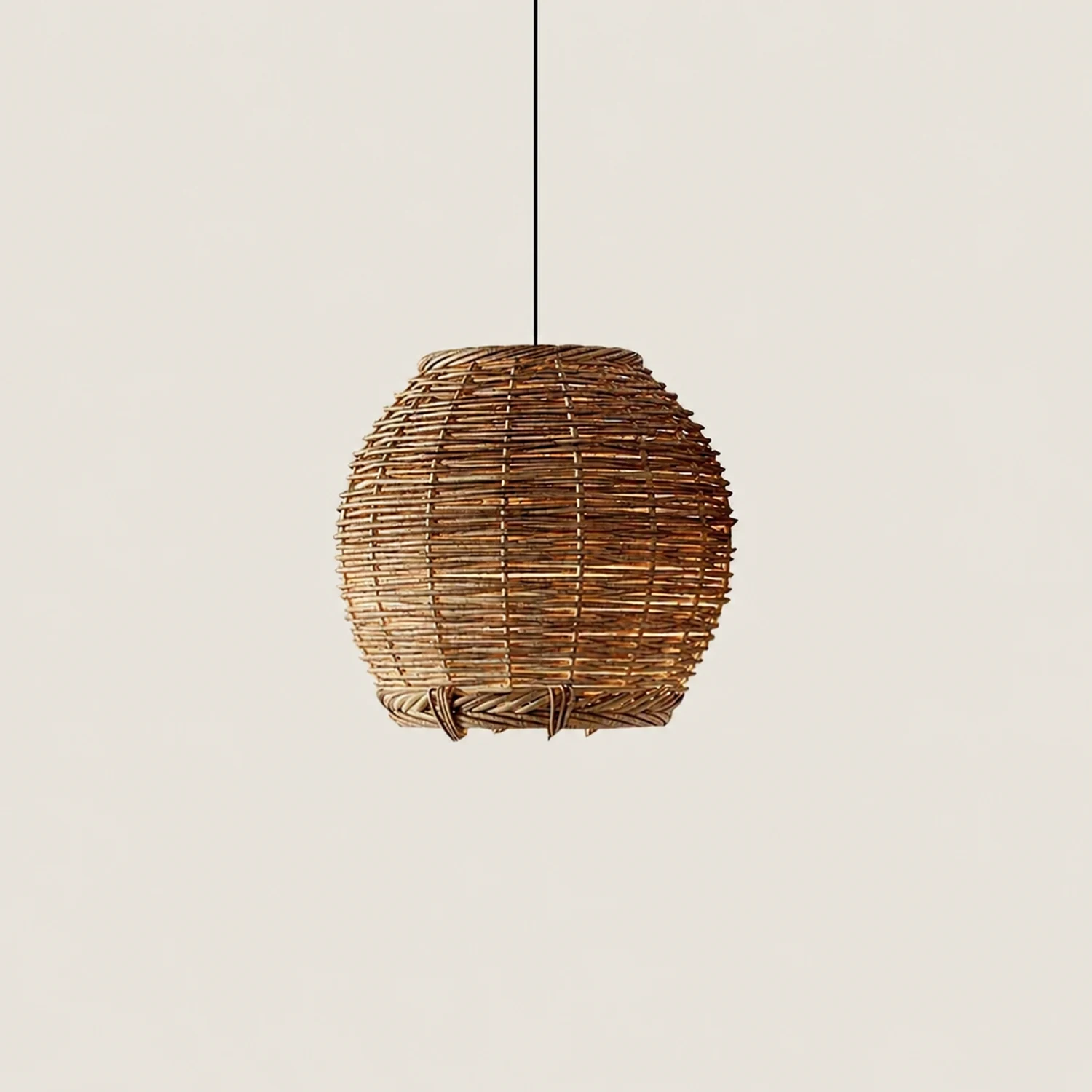 Hues Wicker Pendant Lamp - Lumpaz