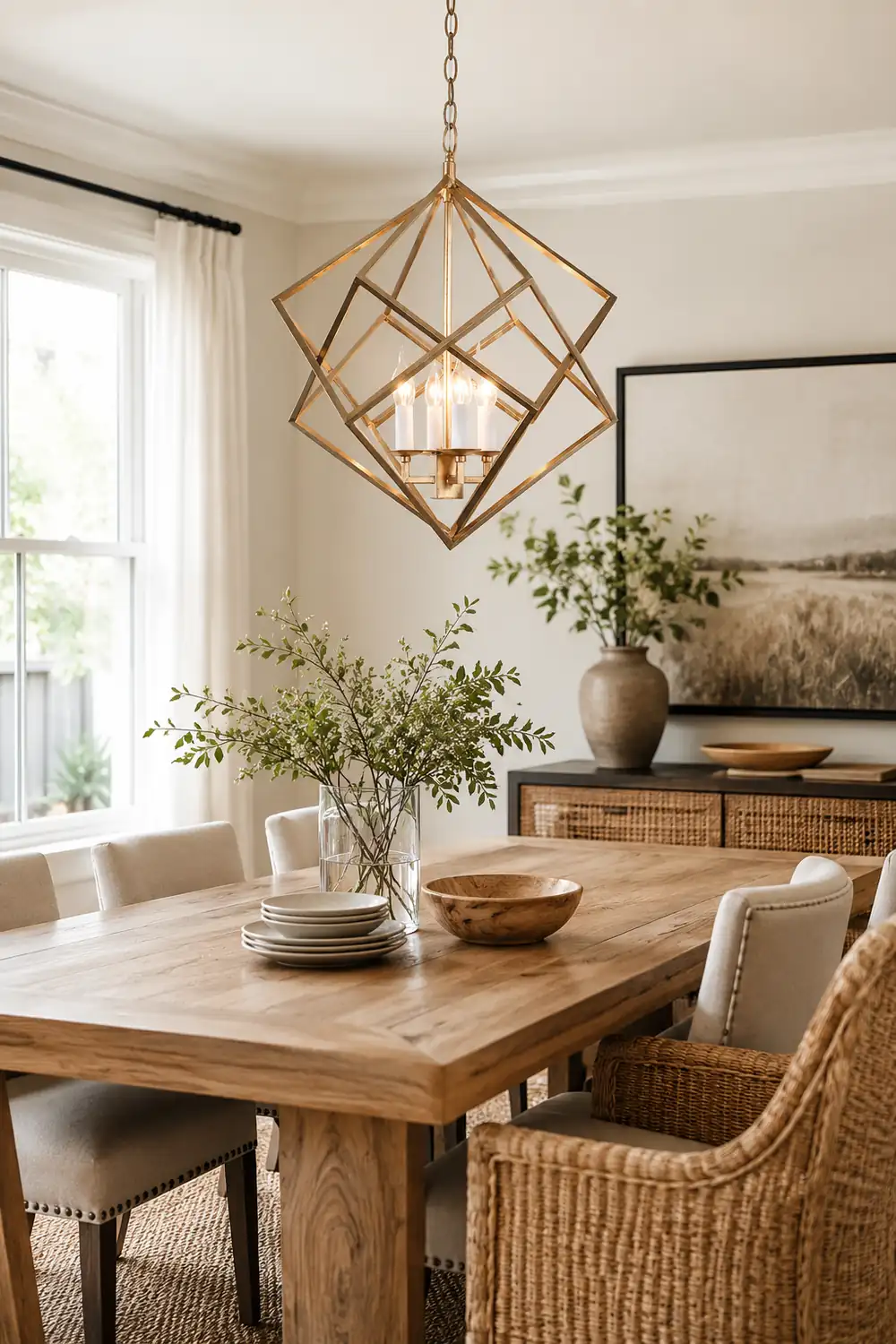 Voss Geometric Pendant Light - Lumpaz