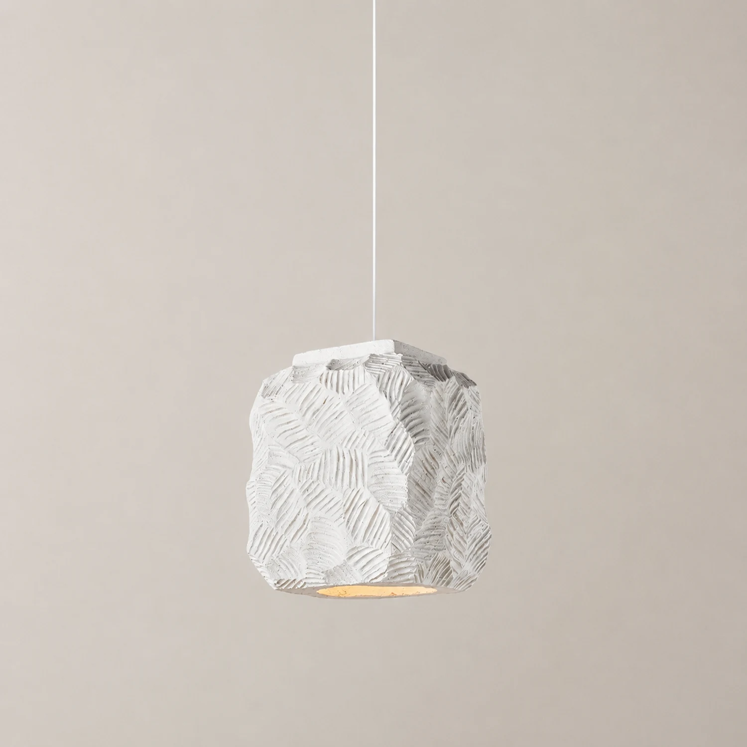 Resin Geometry Pendant Lamp - Lumpaz
