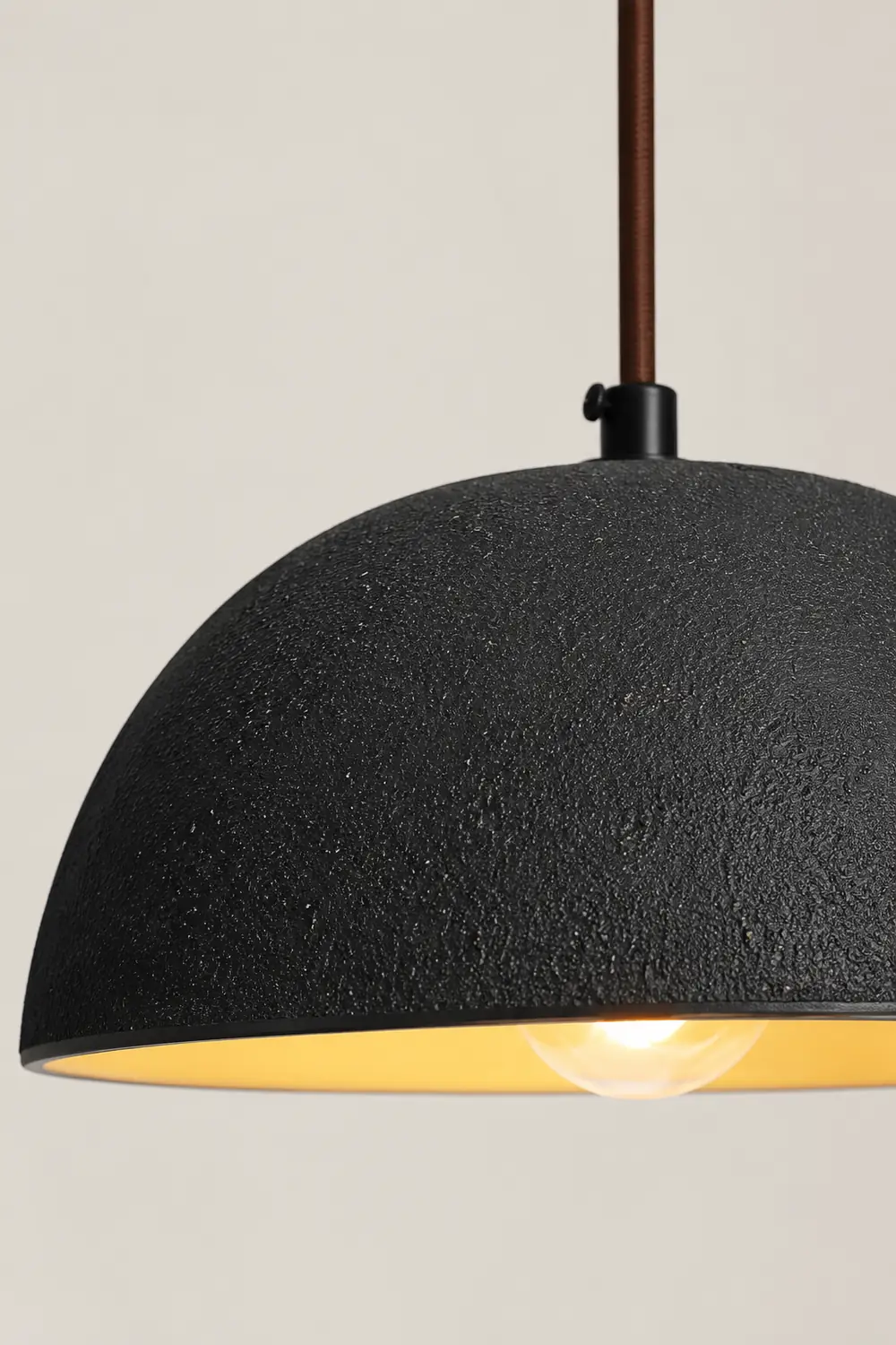 Black Arch Ceramic Pendant Lamp - Lumpaz