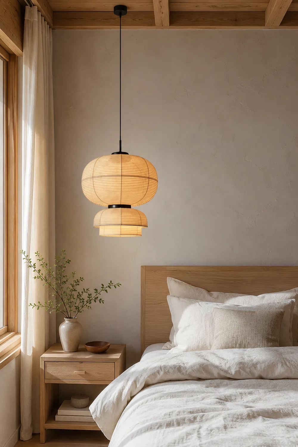 Fabric Art Hanging Lamp - Lumpaz