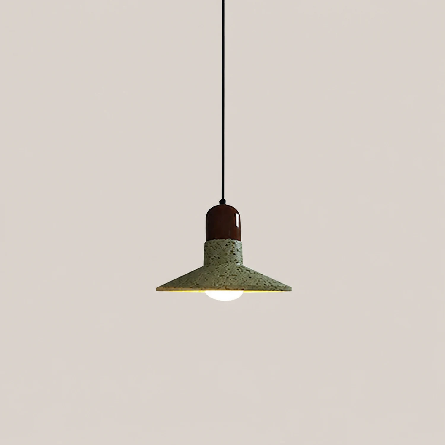Revi Cement Pendant Light - Lumpaz