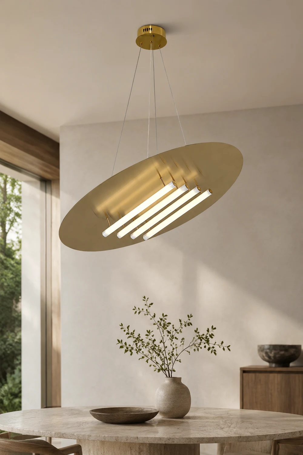 Big Disc Pendant Lamp - Lumpaz
