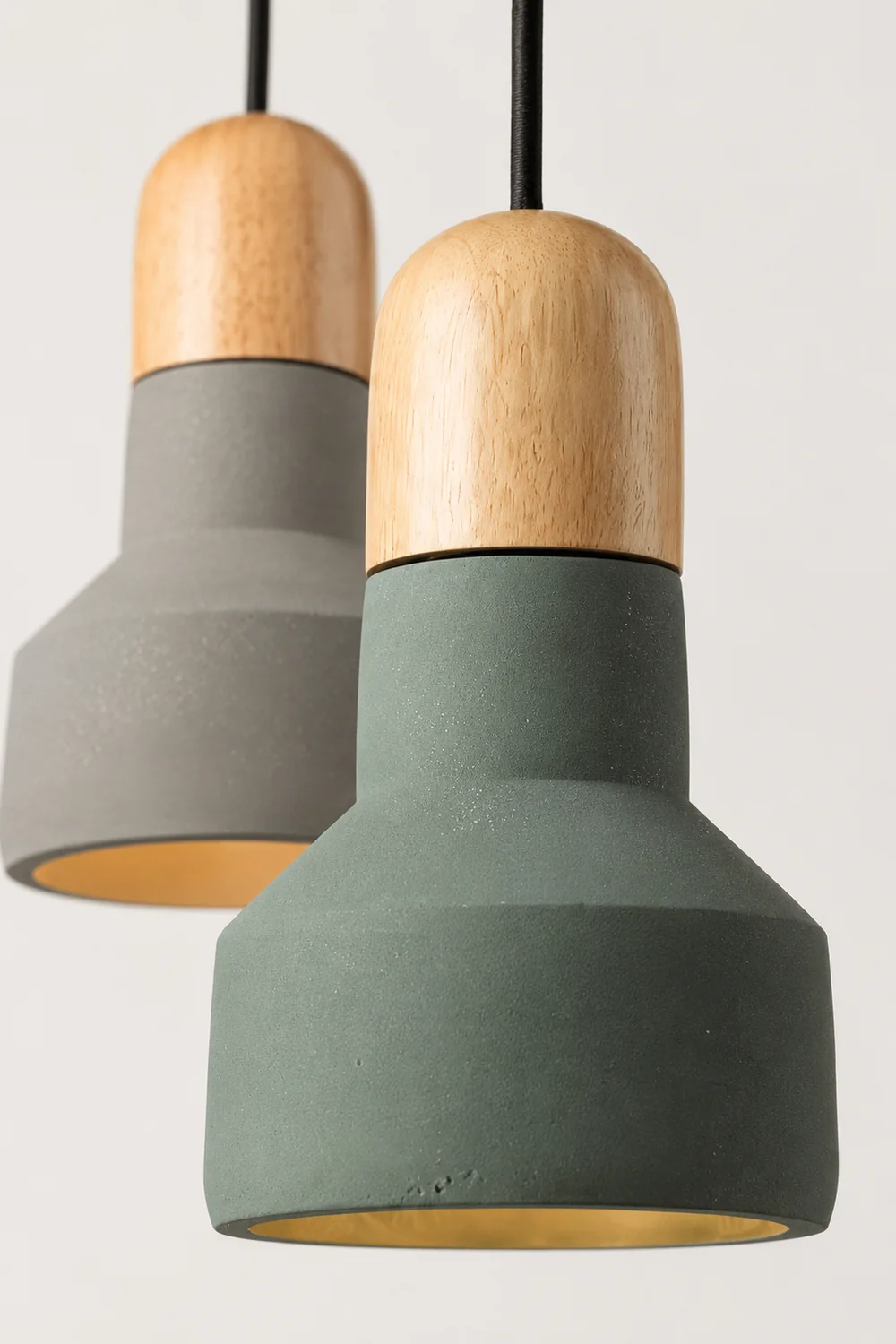 Nessa Wood Pendant Light - Lumpaz