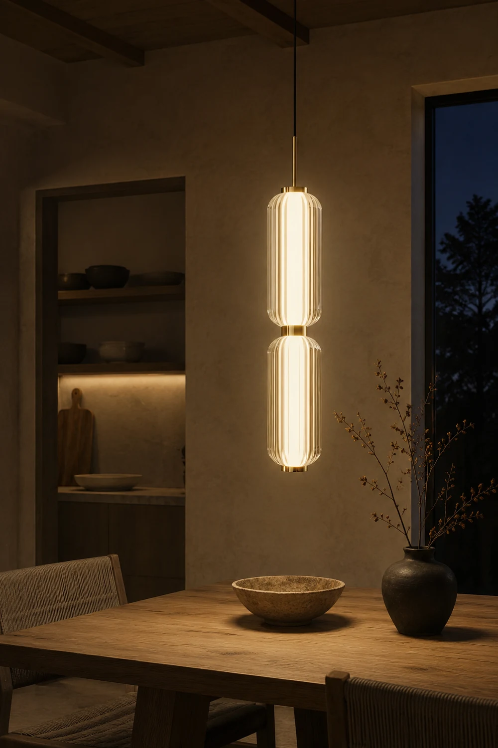Elma Linear Pendant Lamp - Lumpaz