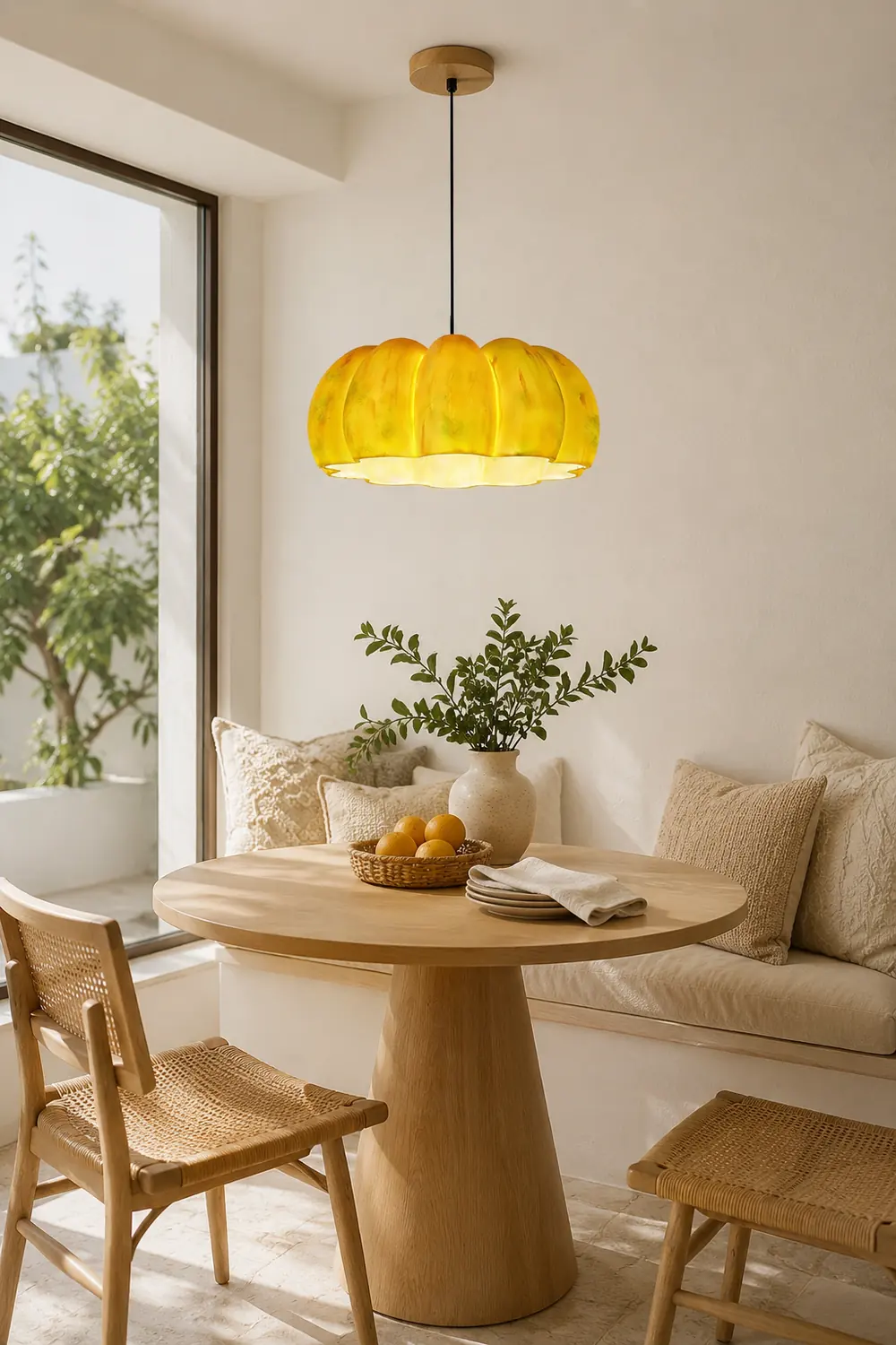 Pumpkin Pendant Light - Lumpaz