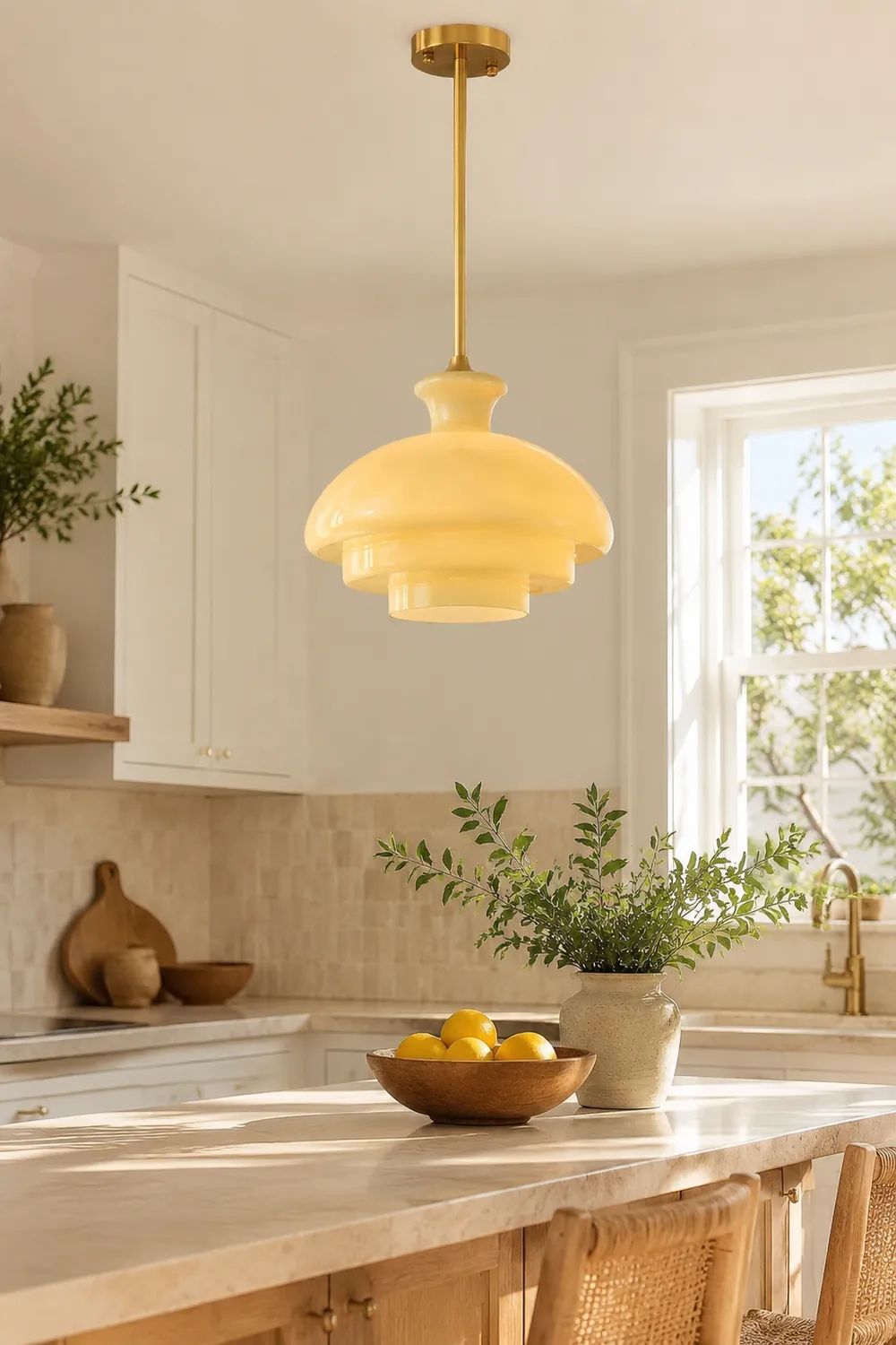 Paolina Glass Pendant Lamp - Lumpaz
